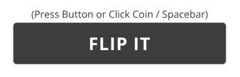 FLIP A COIN ! Vamos jogar cara ou coroa? Jogar a moeda! #ingles