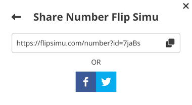 Share Number Flip Simu