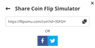 Share Coin Flip Simulator