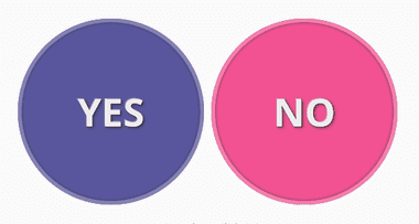 Yes or No Coin Example