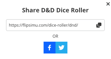 Share DnD Dice Roller